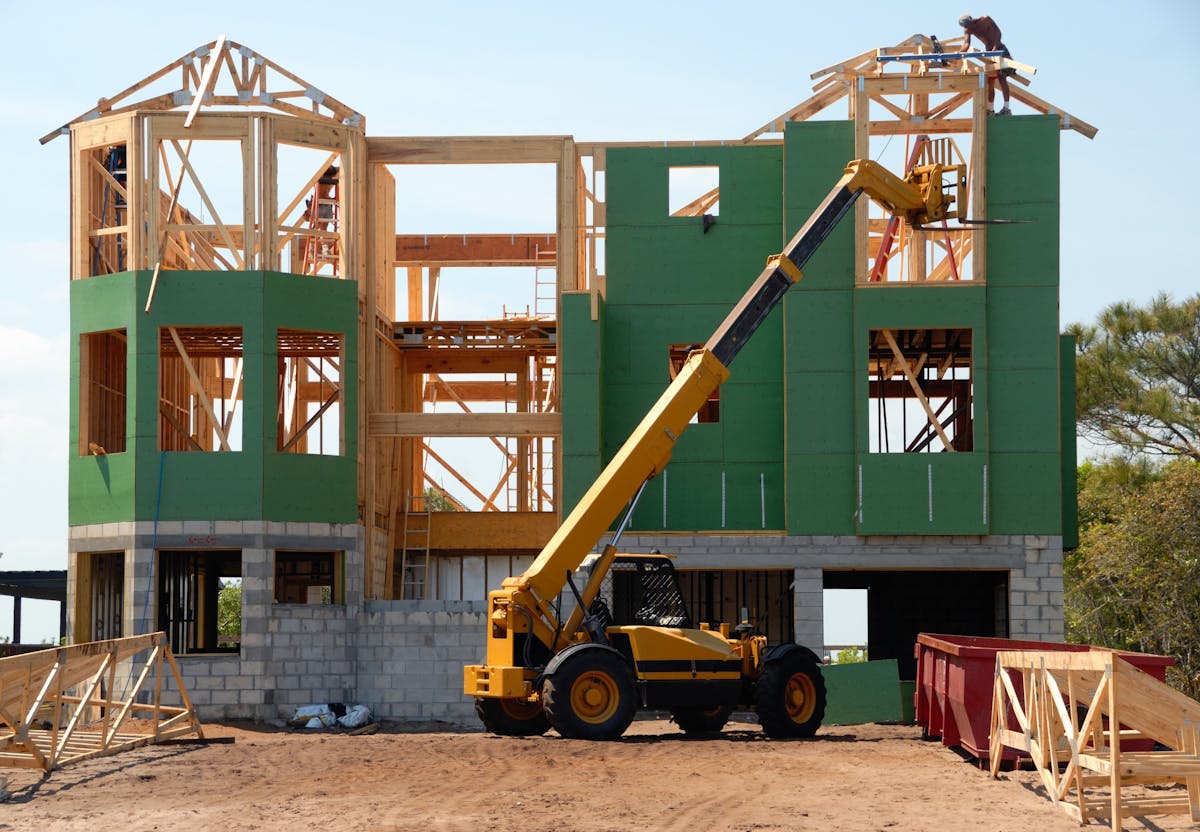 Modern Real Estate Building